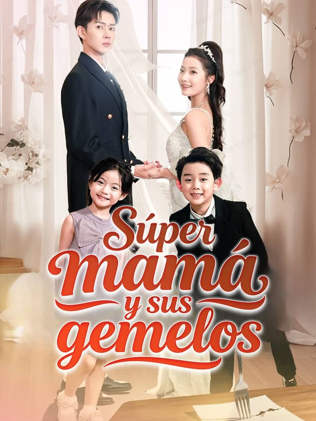 Súper mamá y sus gemelos