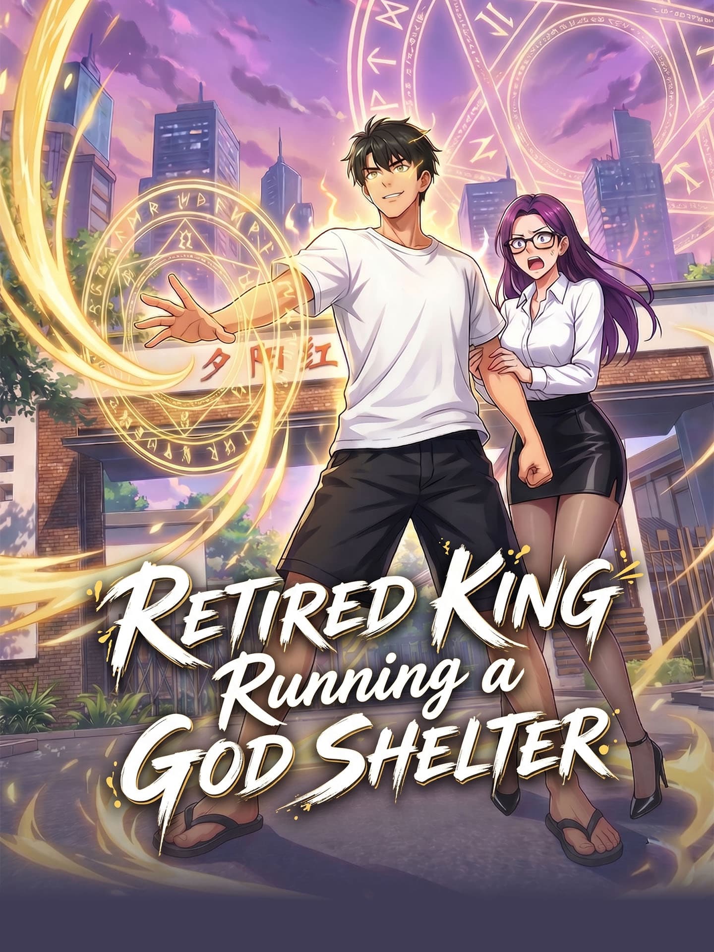 Retired King Running a God Shelter