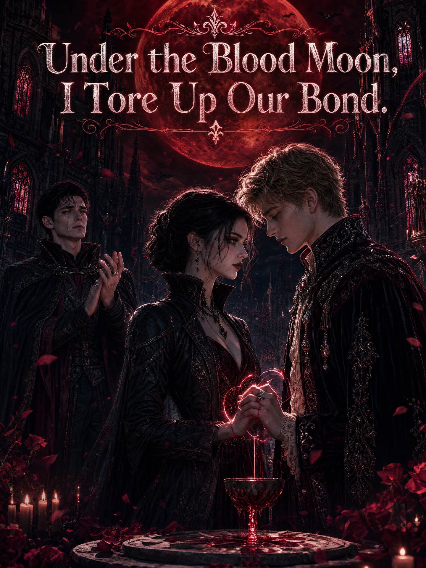 Under the Blood Moon, I Tore Up Our Bond.