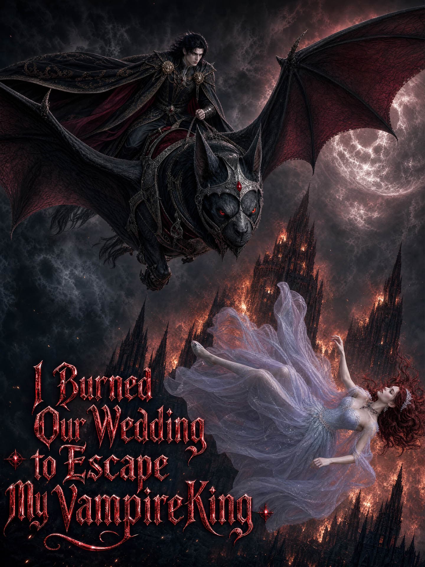 I Burned Our Wedding to Escape My Vampire King