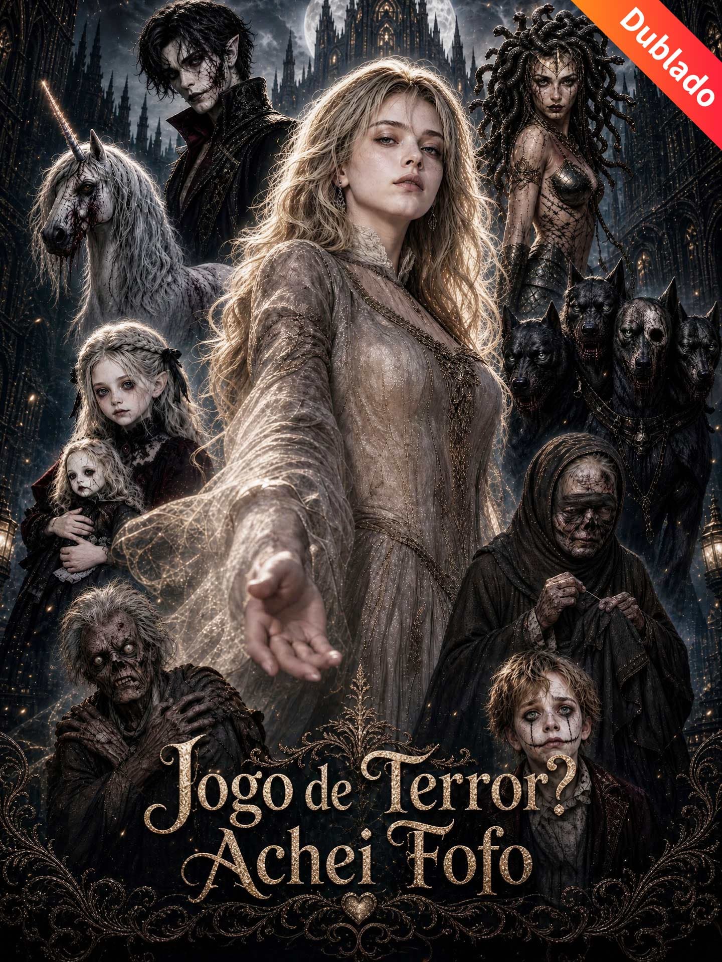 [Dublado]Jogo de Terror? Achei Fofo
