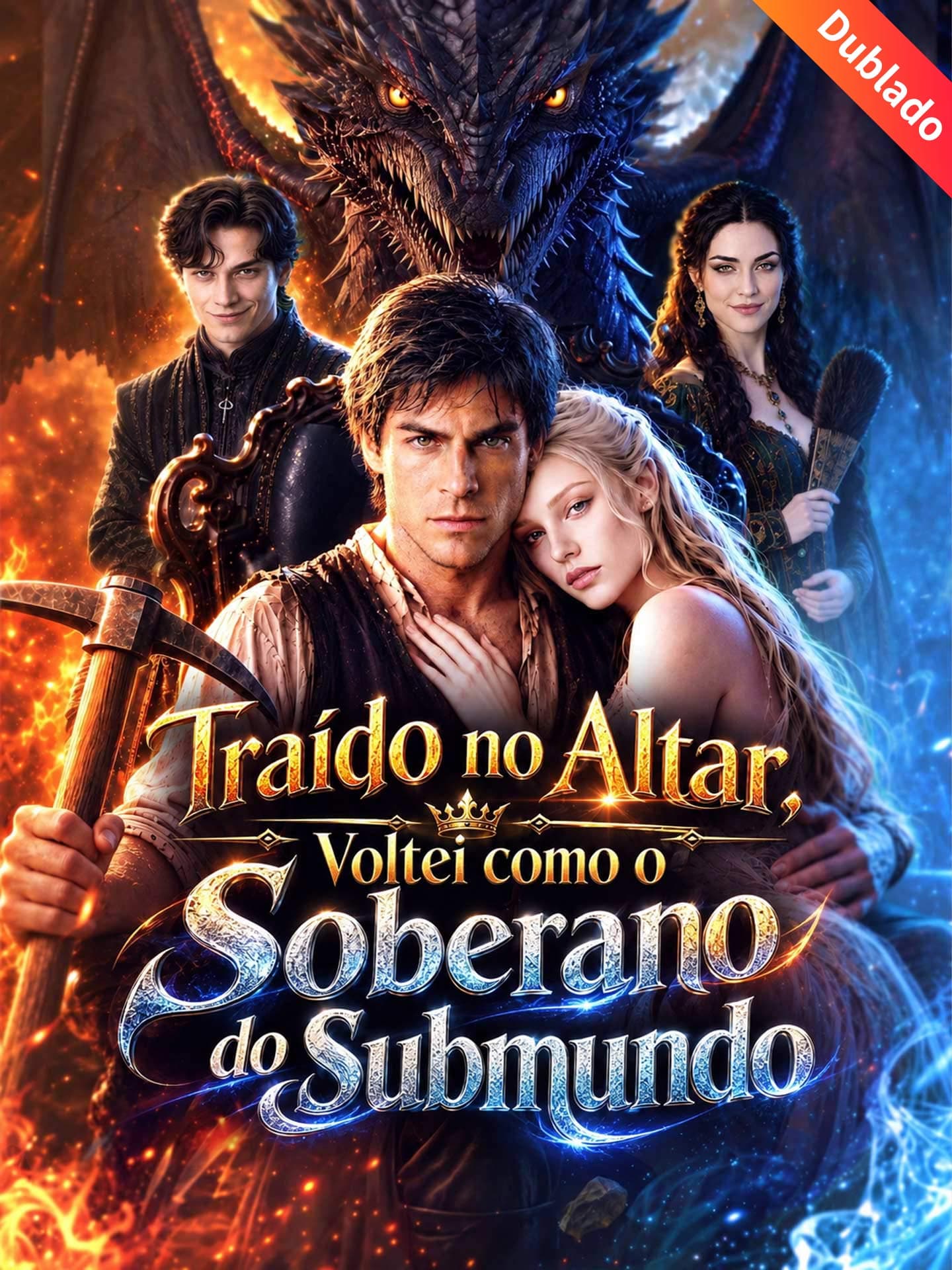 [Dublado]Traído no Altar, Voltei como o Soberano do Submundo