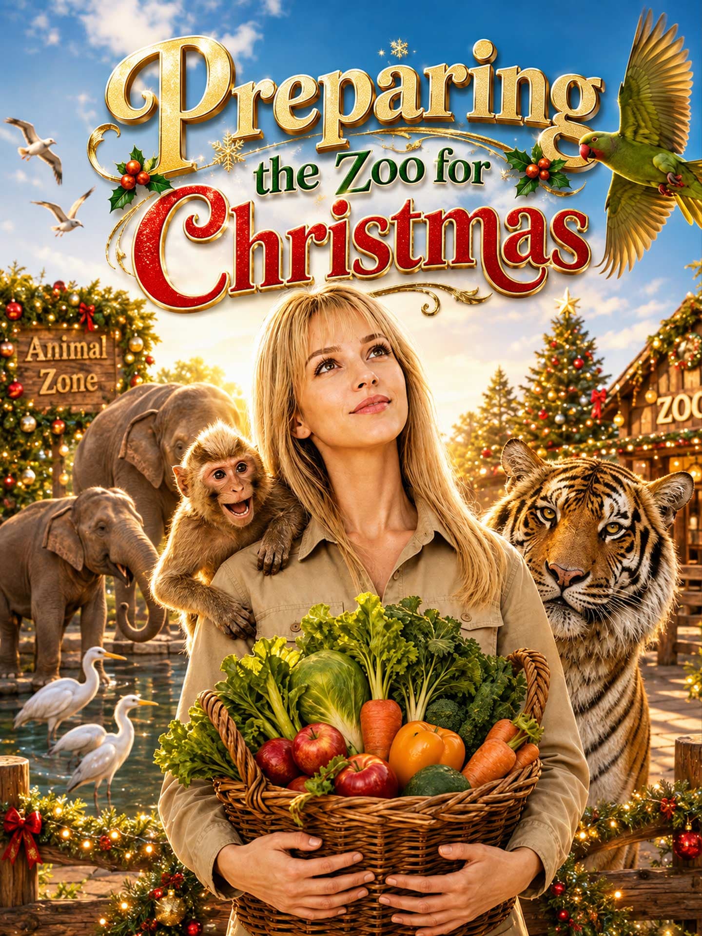 Preparing the Zoo for Christmas
