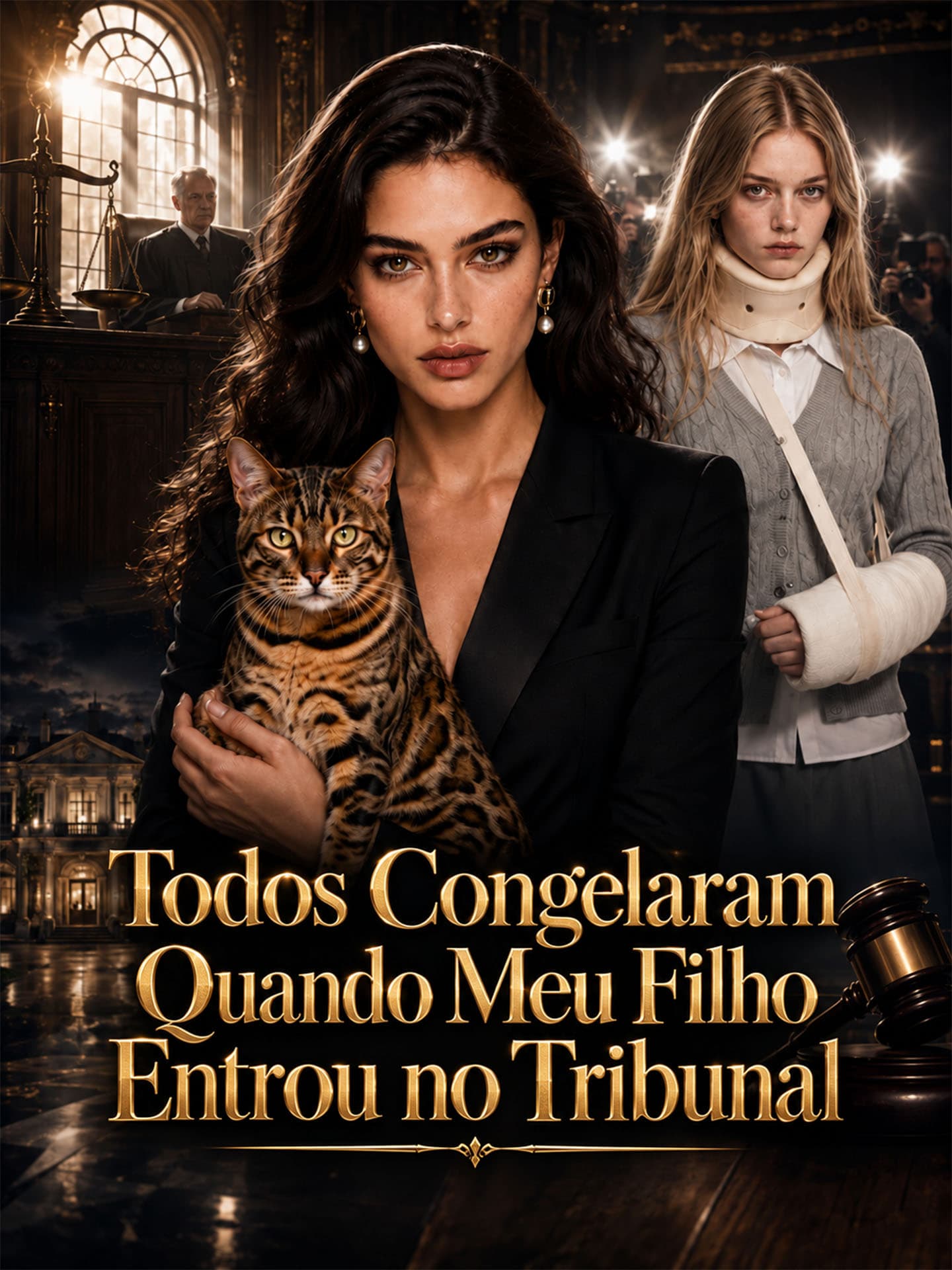 Todos Congelaram Quando Meu Filho Entrou no Tribunal