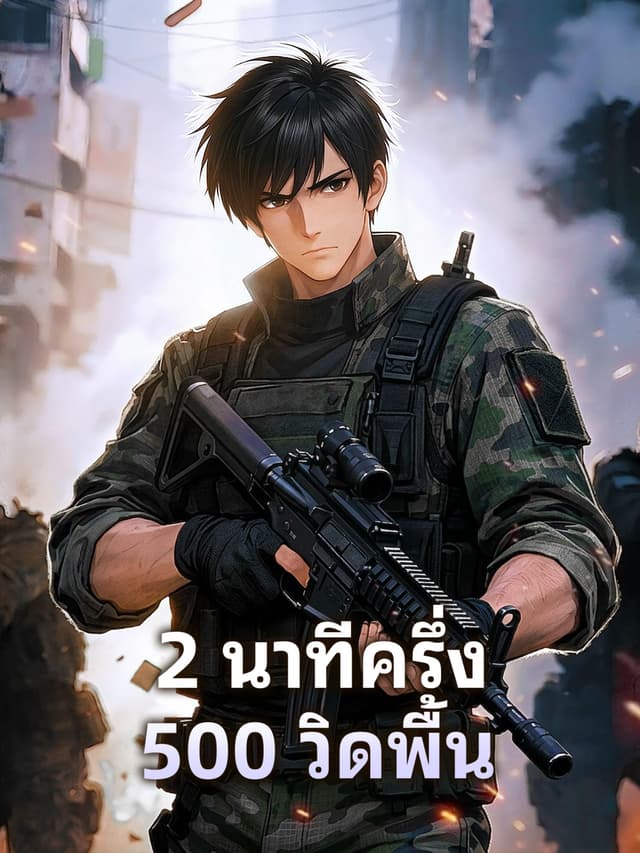 2 นาทีครึ่ง 500 วิดพื้น
