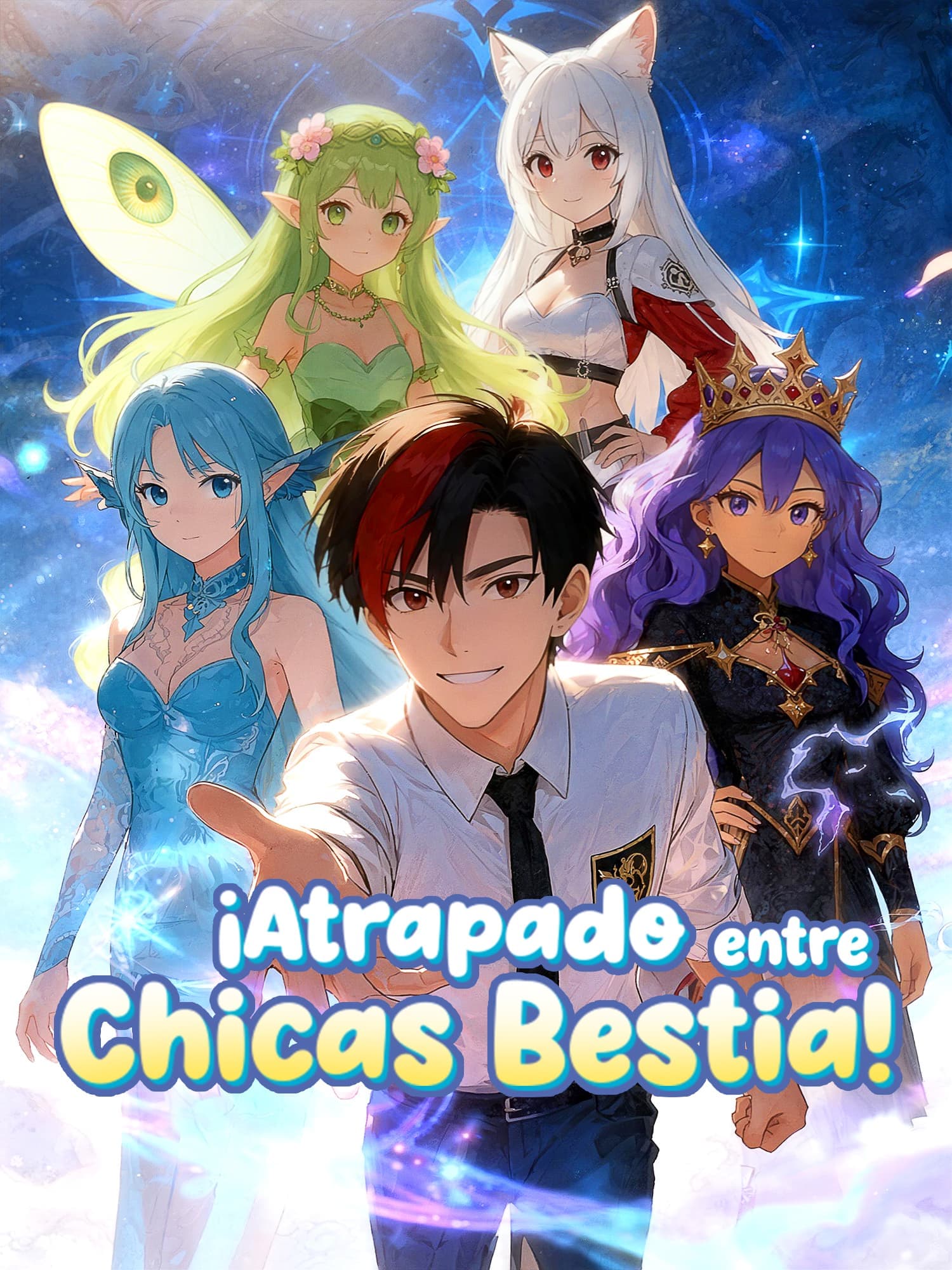 ¡Atrapado entre Chicas Bestia!