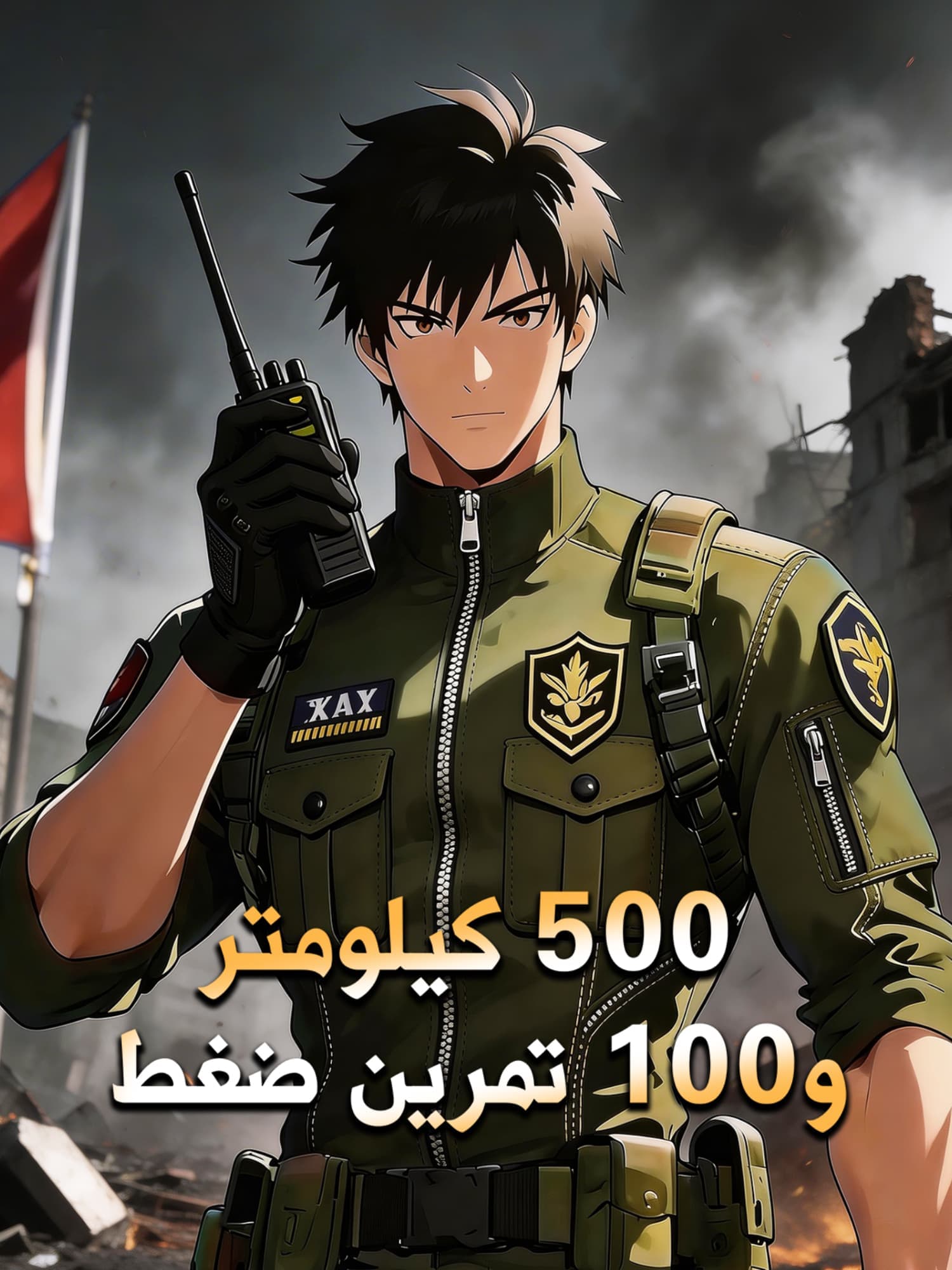 500 كيلومتر و100 تمرين ضغط