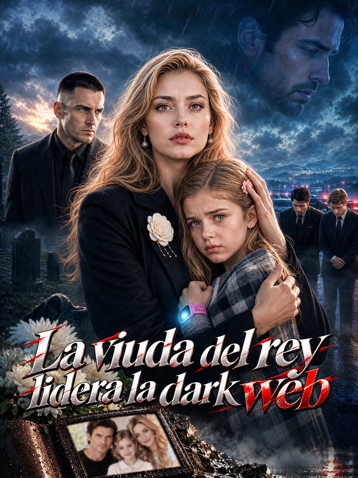 La viuda del rey lidera la dark web