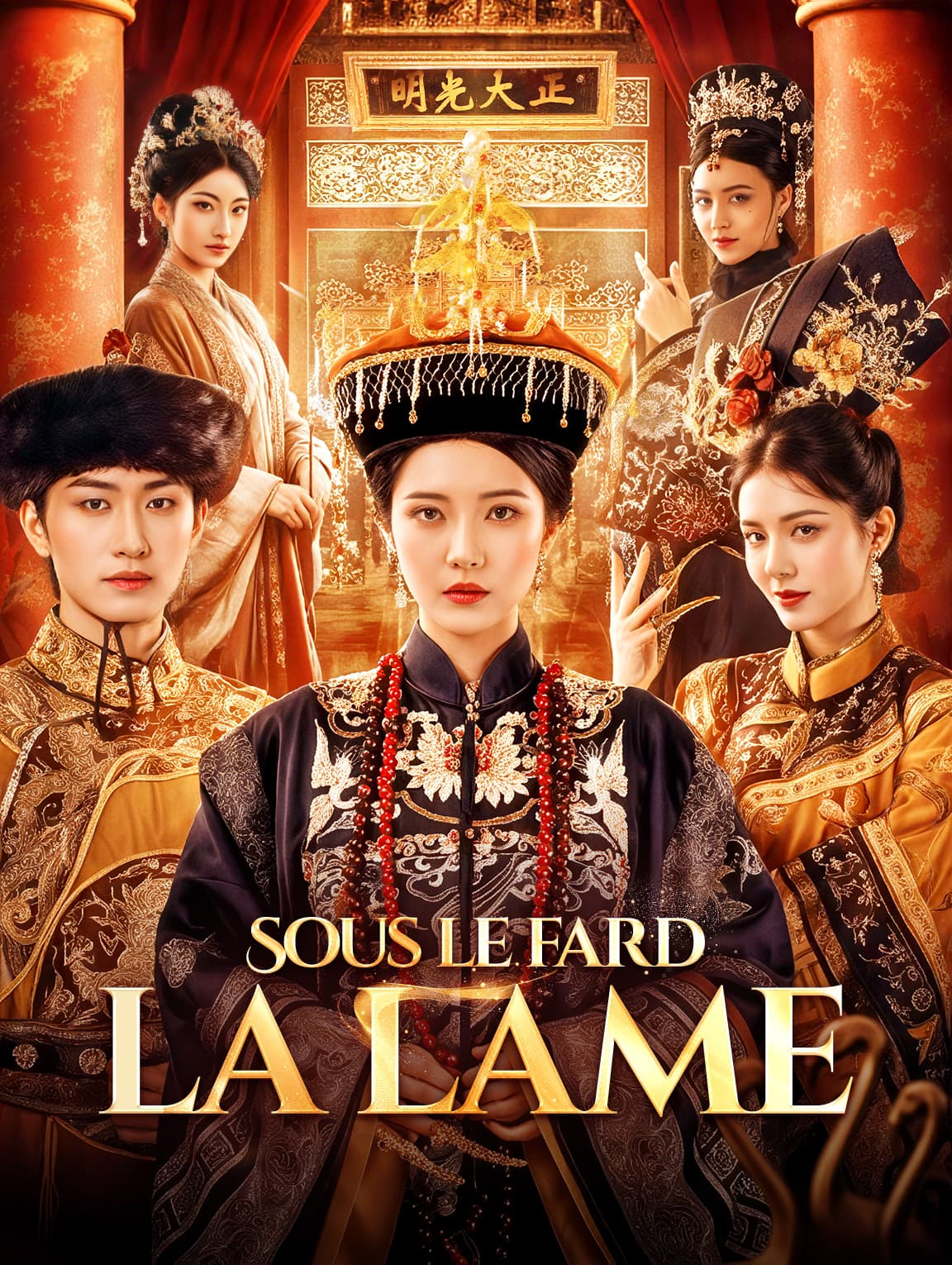 Sous le fard, la lame