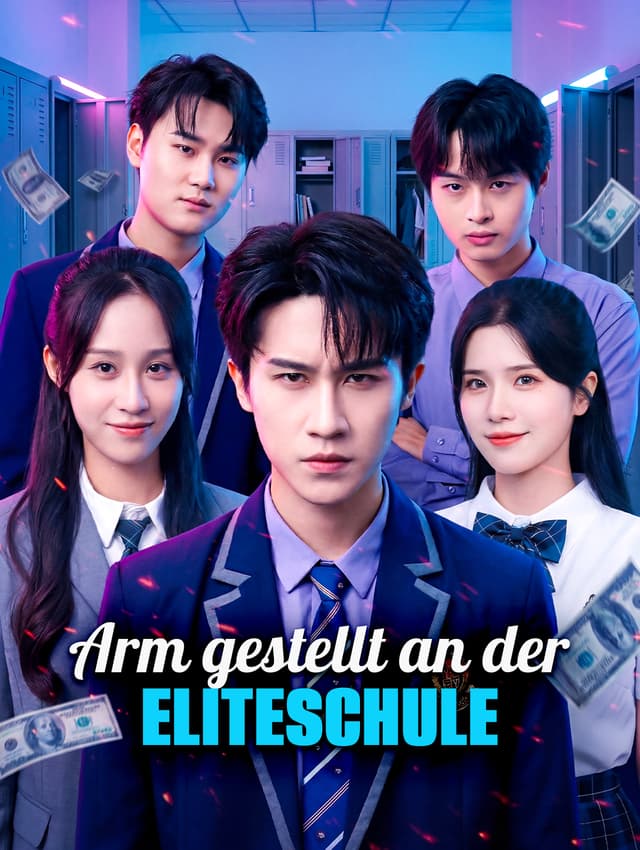 Arm gestellt an der Eliteschule