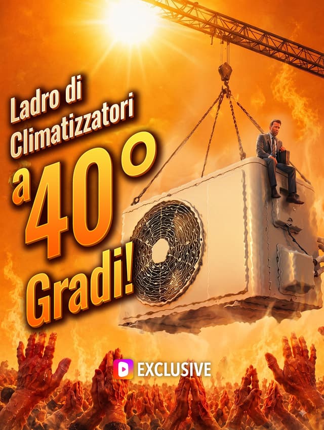 Ladro di Climatizzatori a 40° Gradi!