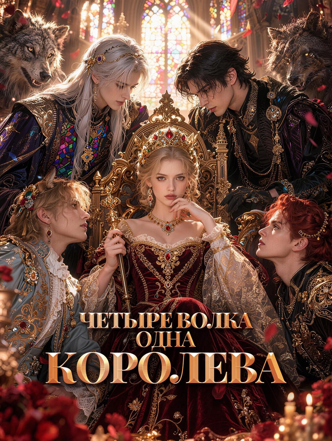 Четыре волка — одна королева(Дубляж)