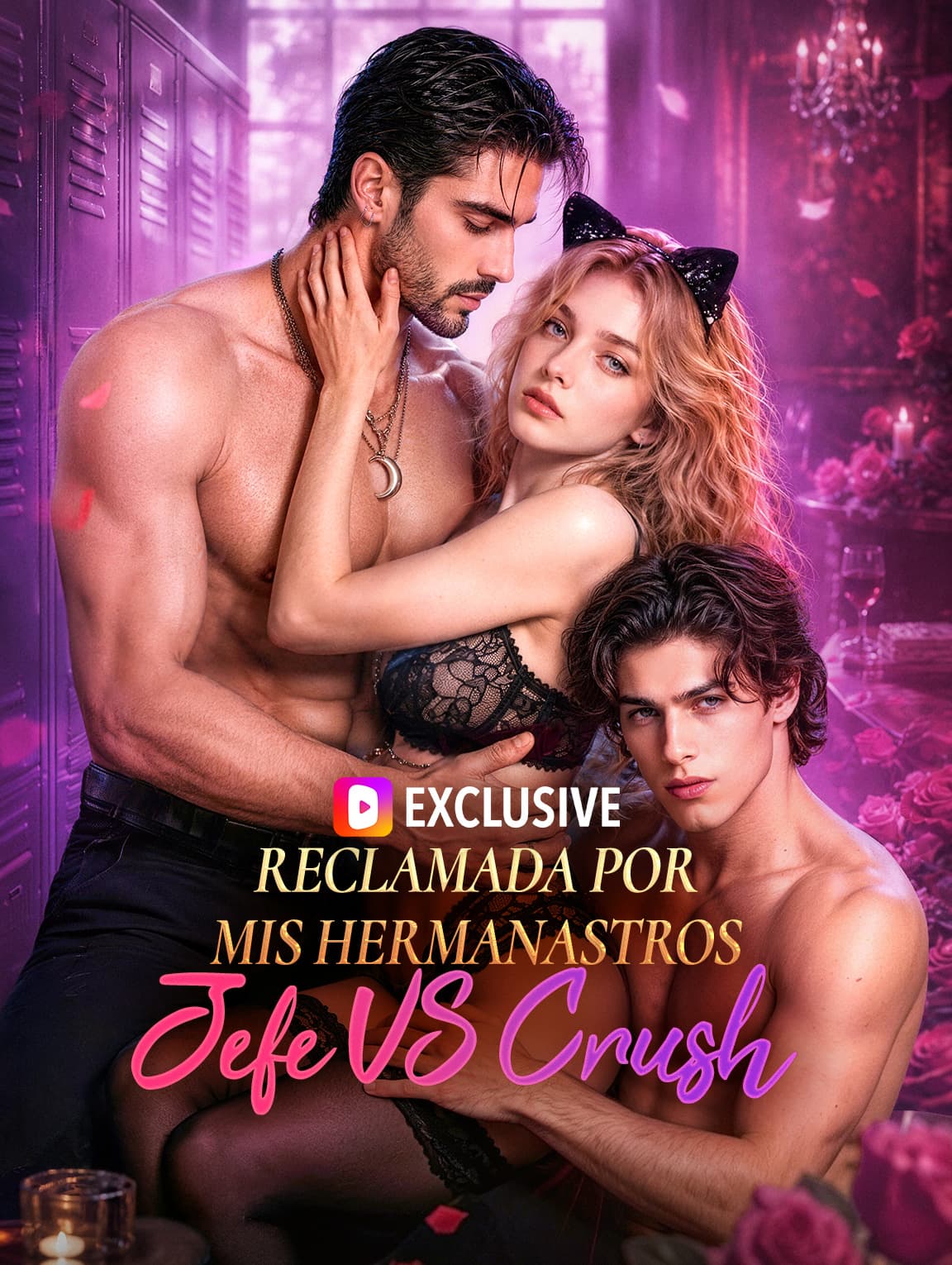 Reclamada por mis Hermanastros: Jefe VS Crush