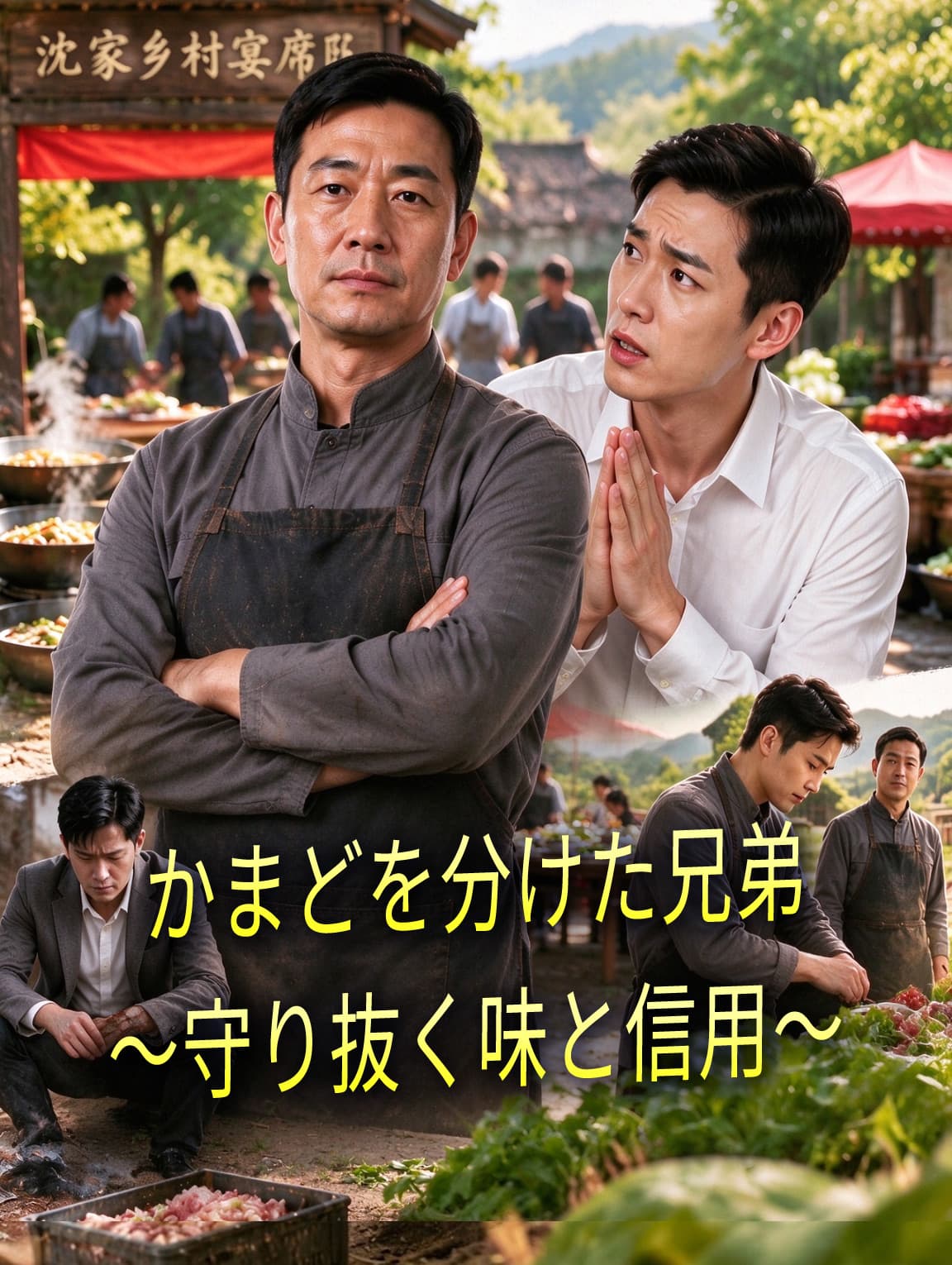 かまどを分けた兄弟～守り抜く味と信用～