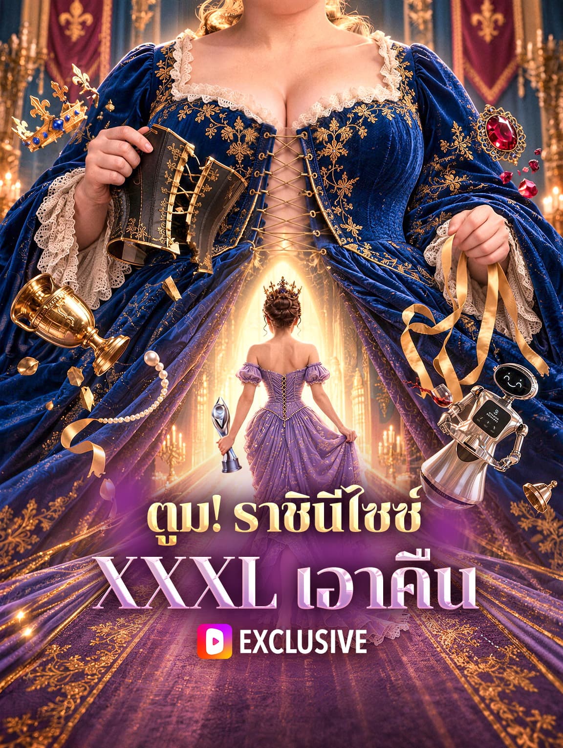 ตูม! ราชินีไซซ์ XXXL เอาคืน(พากย์เสียง)