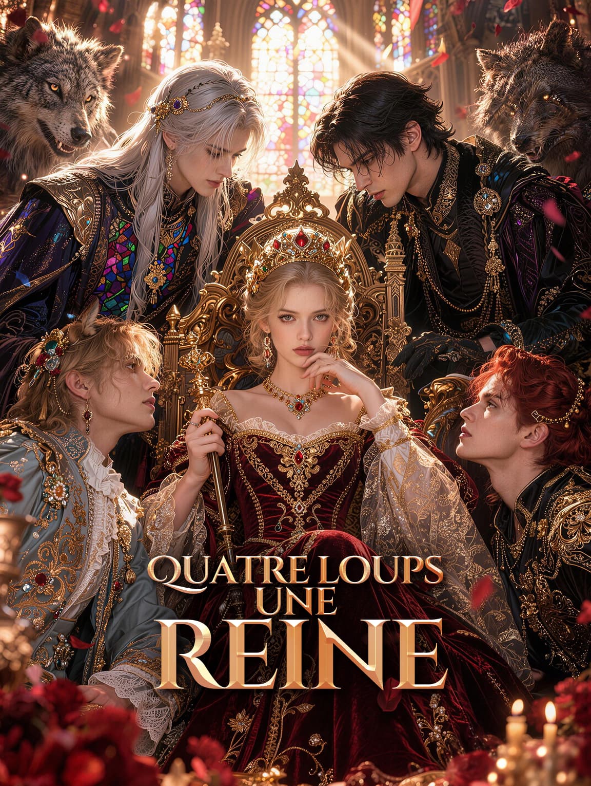 Quatre loups, une reine(Doublé)