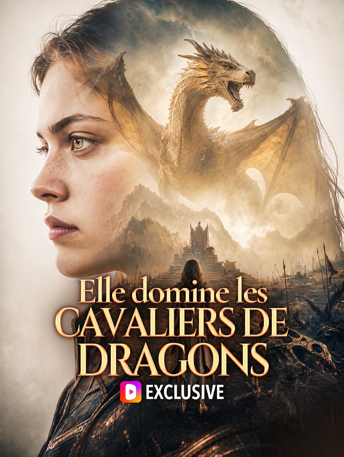 Elle domine les cavaliers de dragons(Doublé)