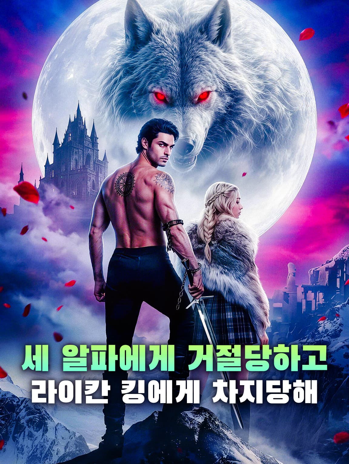 세 알파에게 거절당하고 라이칸 킹에게 차지당해(더빙)