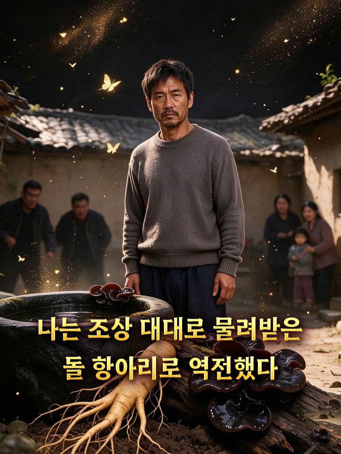 나는 조상 대대로 물려받은 돌 항아리로 역전했다