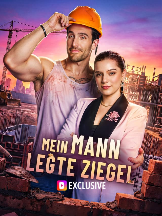 Mein Mann legte Ziegel