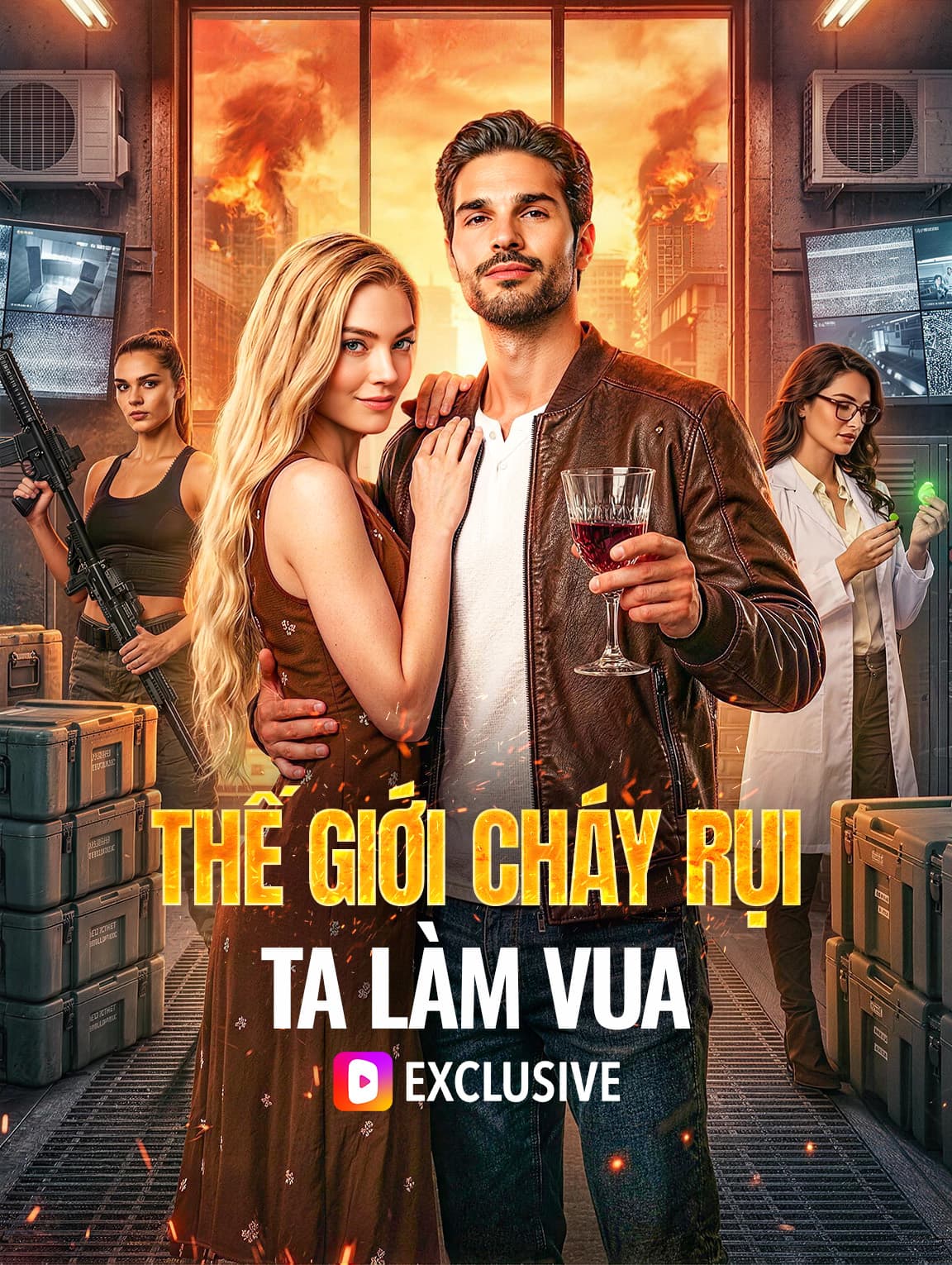 Thế Giới Cháy Rụi, Ta Làm Vua(Phiên bản lồng tiếng)