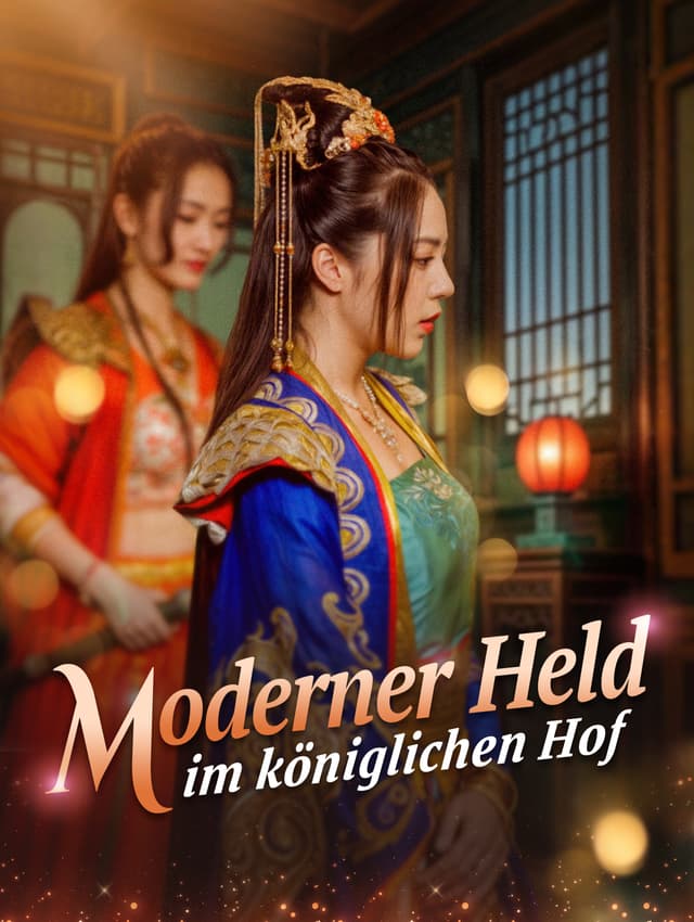 Moderner Held im königlichen Hof