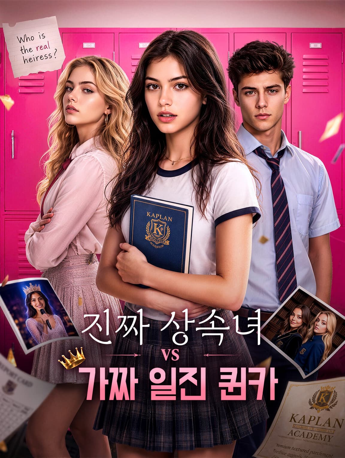 진짜 상속녀 vs 가짜 일진 퀸카