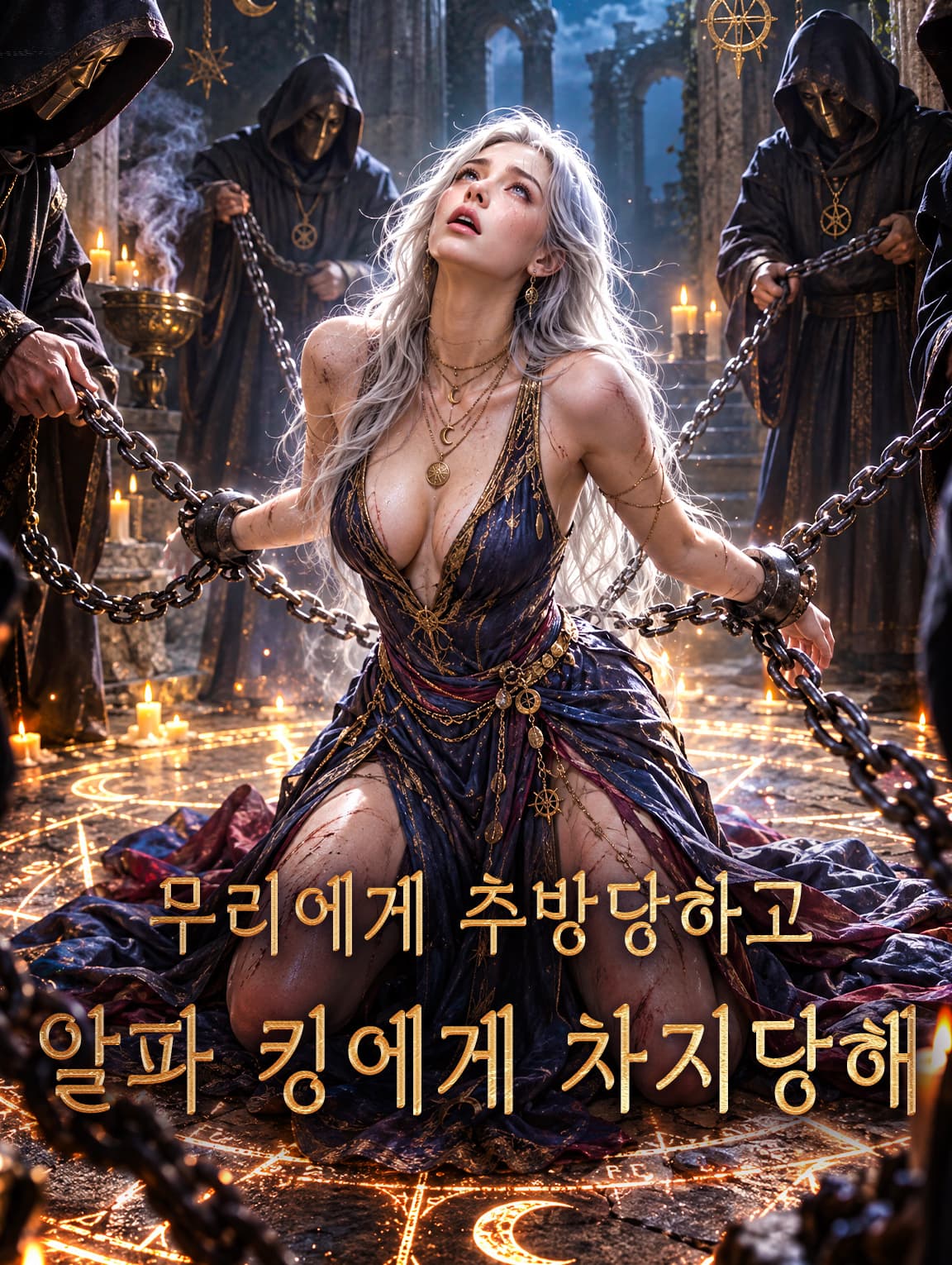 무리에게 추방당하고 알파 킹에게 차지당해