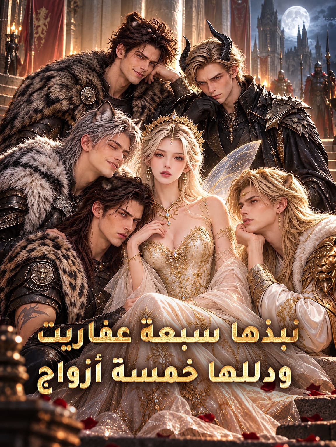 نبذها سبعة عفاريت ودللها خمسة أزواج