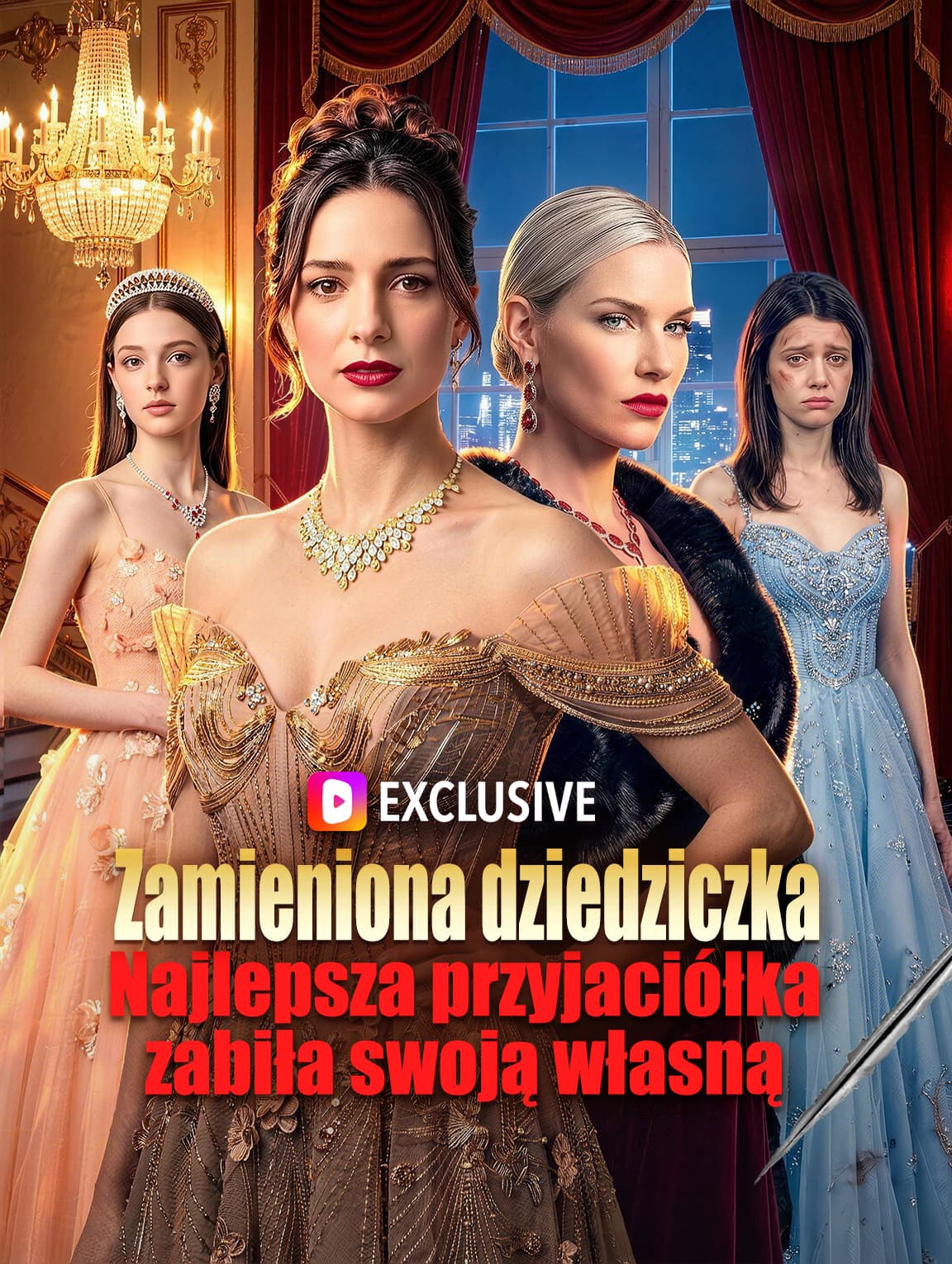 Zamieniona dziedziczka: Najlepsza przyjaciółka zabiła swoją własną(Wersja dubbingowana)
