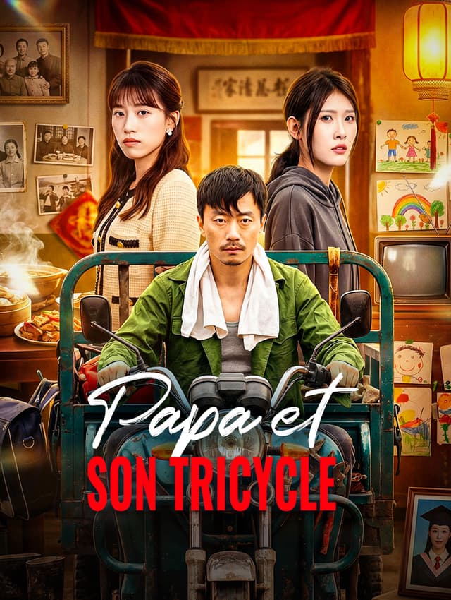 Papa et son tricycle