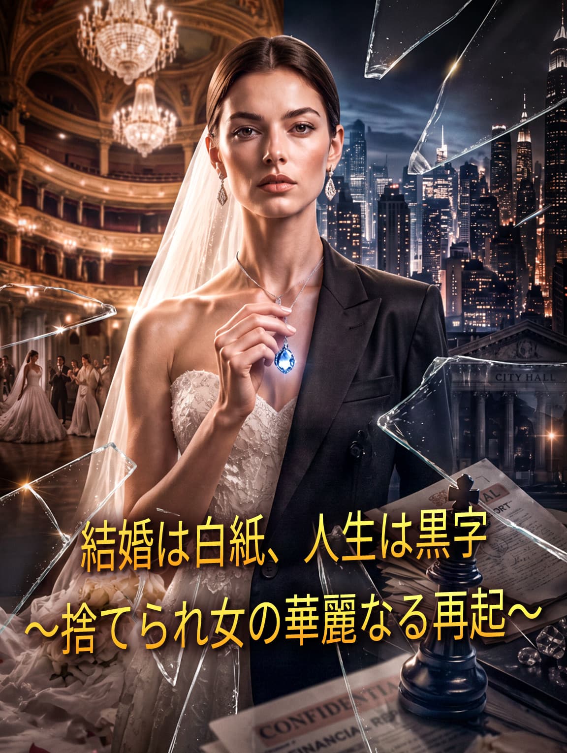 結婚は白紙、人生は黒字～捨てられ女の華麗なる再起～