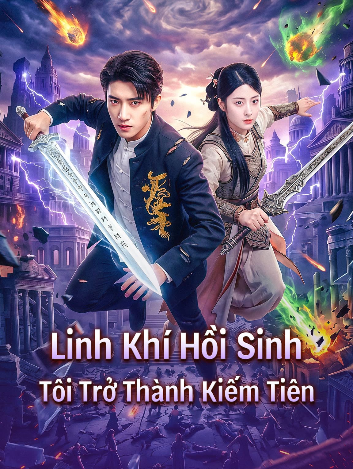 Linh Khí Hồi Sinh Tôi Trở Thành Kiếm Tiên