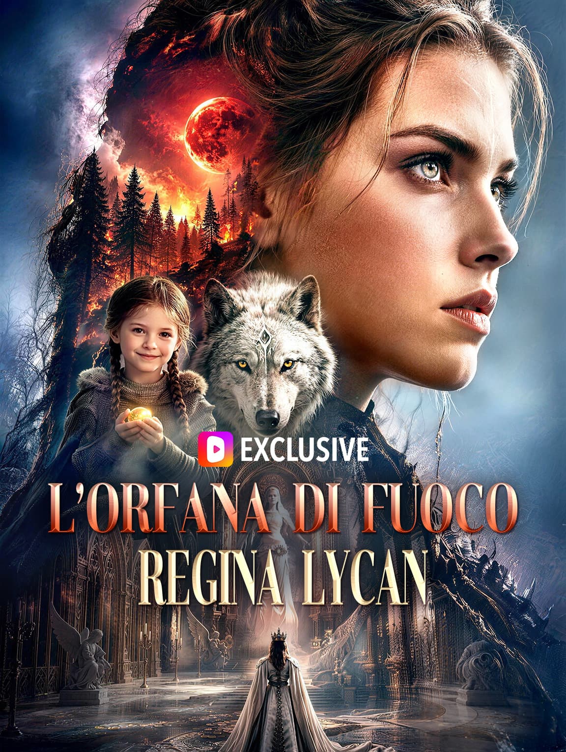 L’orfana di fuoco, regina Lycan