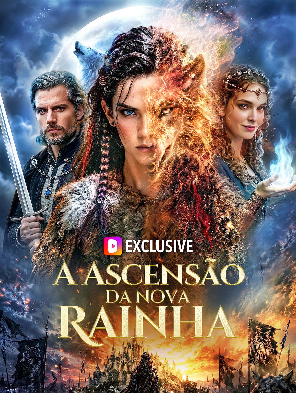 A Ascensão da Nova Rainha(Dublado)