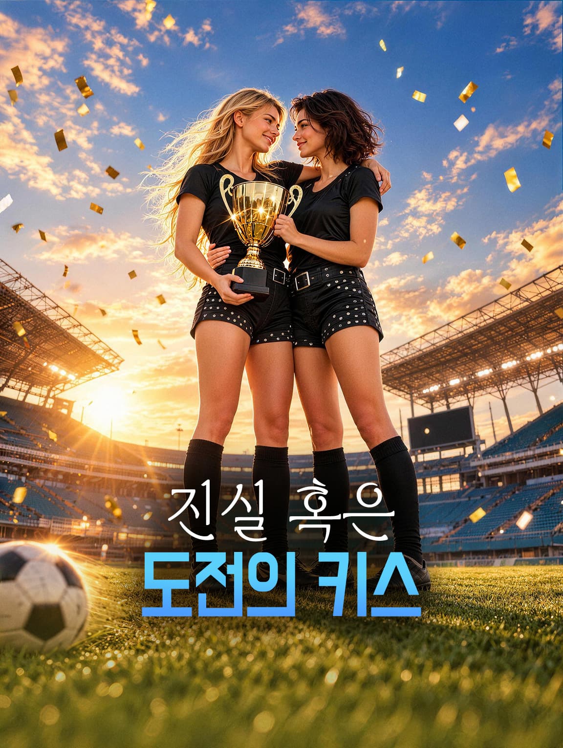 진실 혹은 도전의 키스