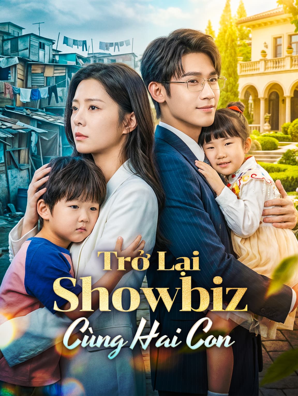 Trở Lại Showbiz Cùng Hai Con