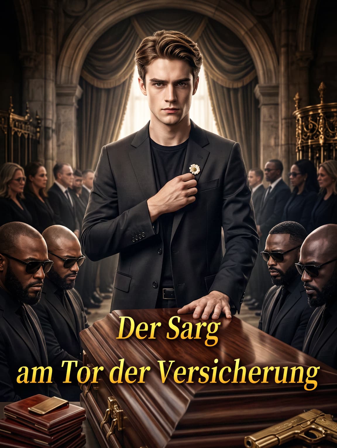 Der Sarg am Tor der Versicherung