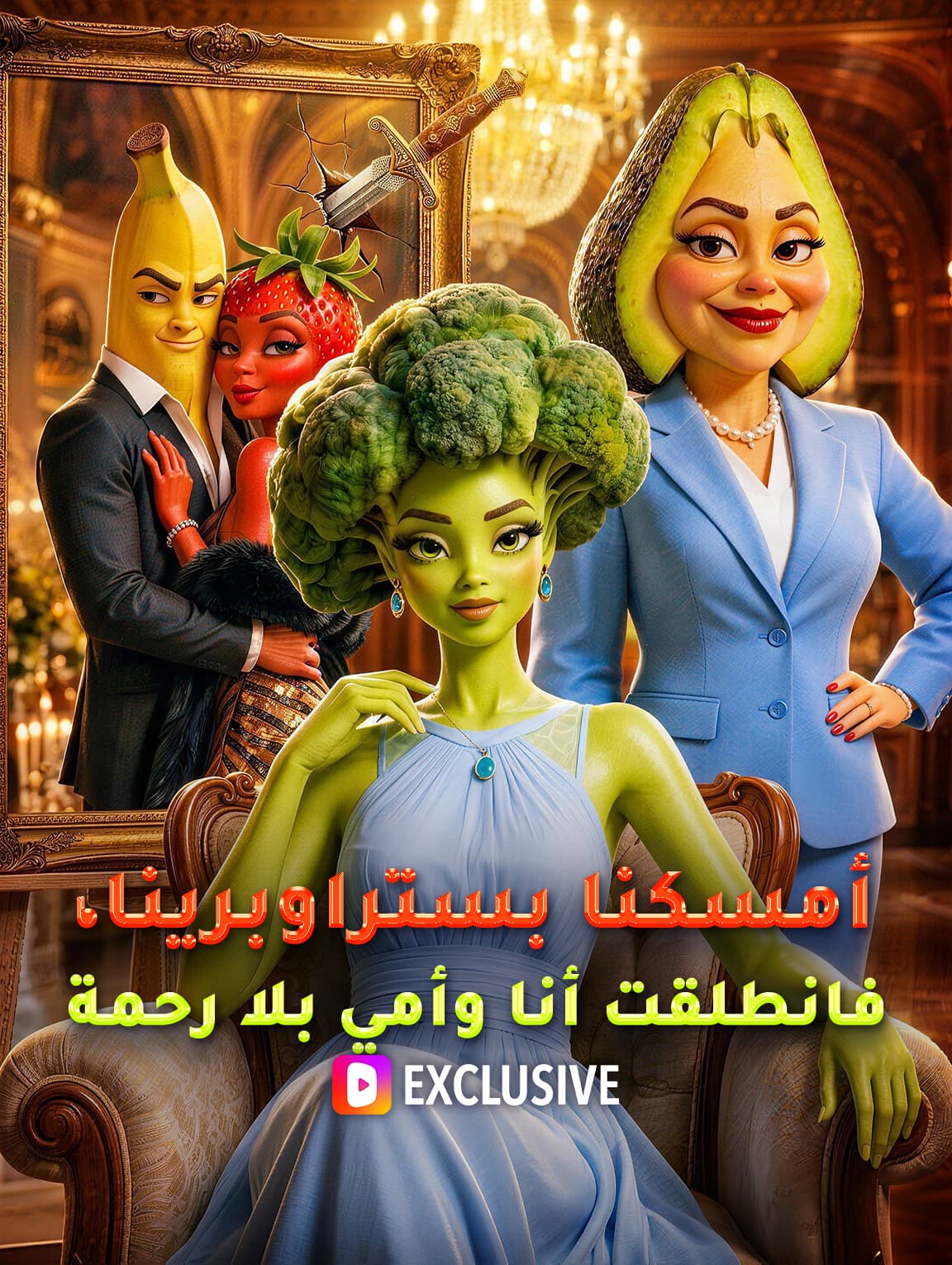 أمسكنا بستراوبرينا، فانطلقت أنا وأمي بلا رحمة(بالعربية)