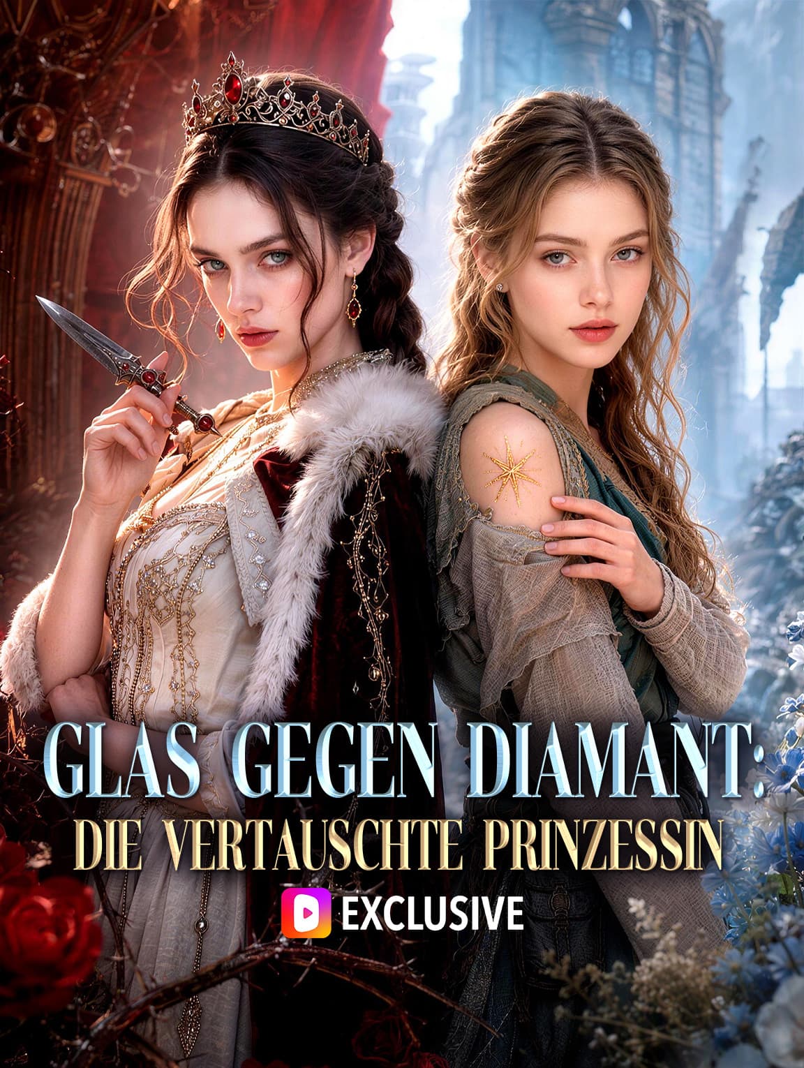 Glas gegen Diamant: Die vertauschte Prinzessin