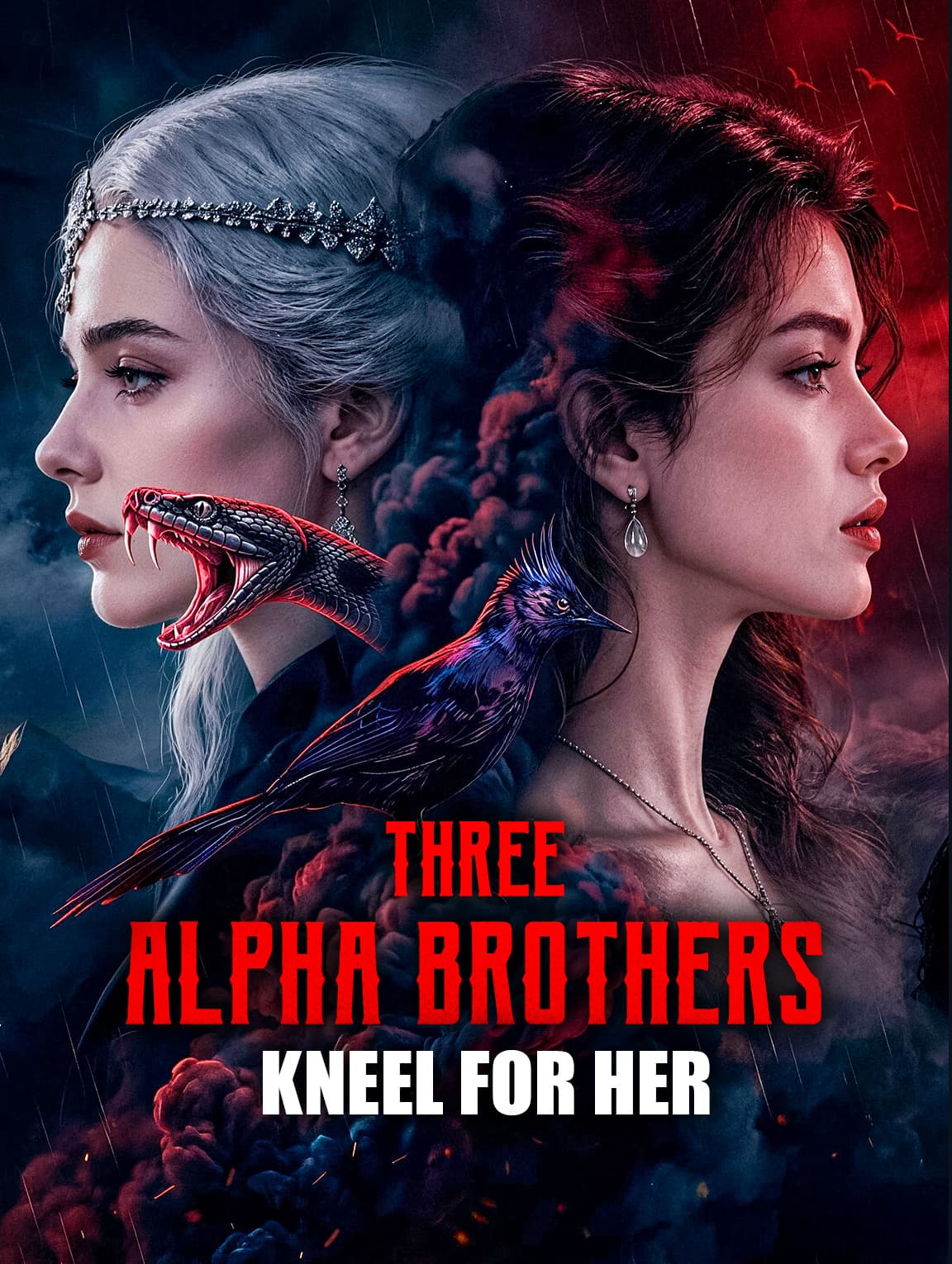 Three Alpha Brothers Kneel for Her