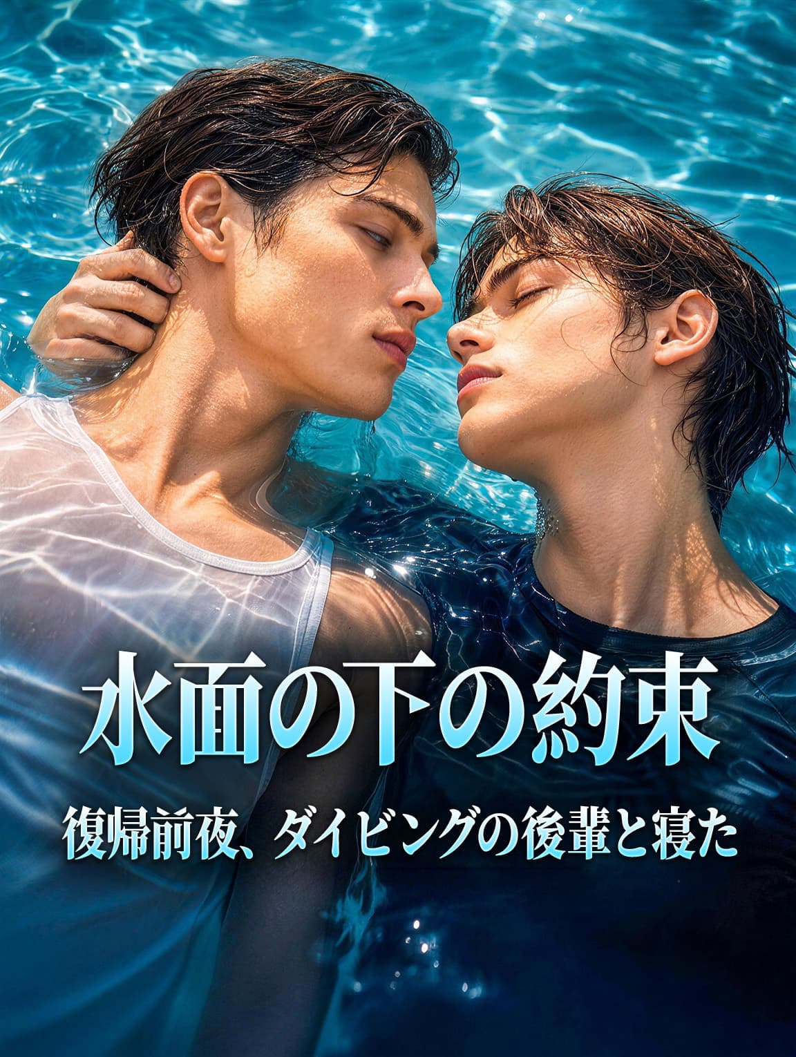 水面の下の約束~復帰前夜、ダイビングの後輩と寝た~(吹き替え)