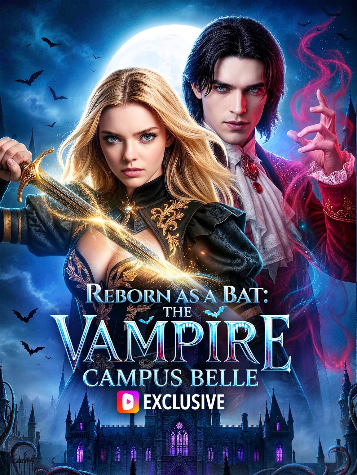 Reînviat ca Liliac: Frumoasa Vampiră a Campusului(Dublat)