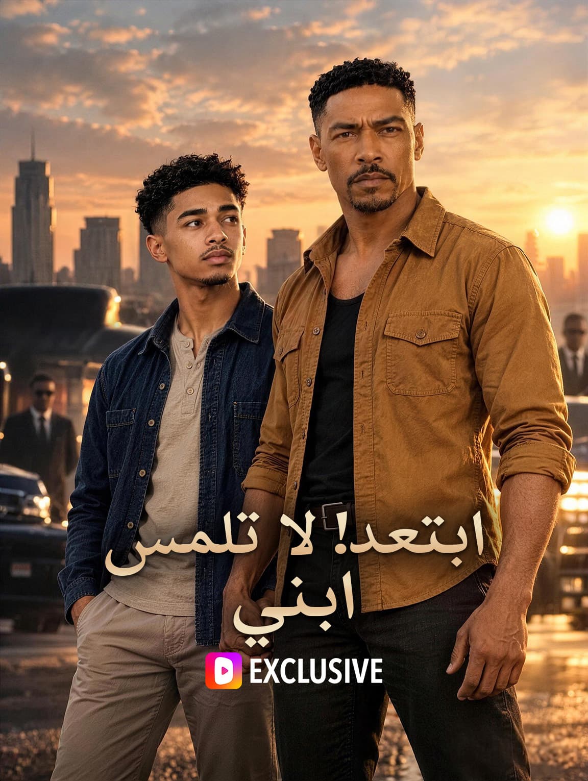 ابتعد! لا تلمس ابني