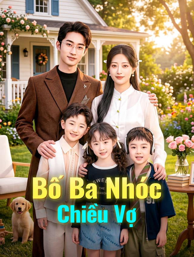 Bố Ba Nhóc Chiều Vợ