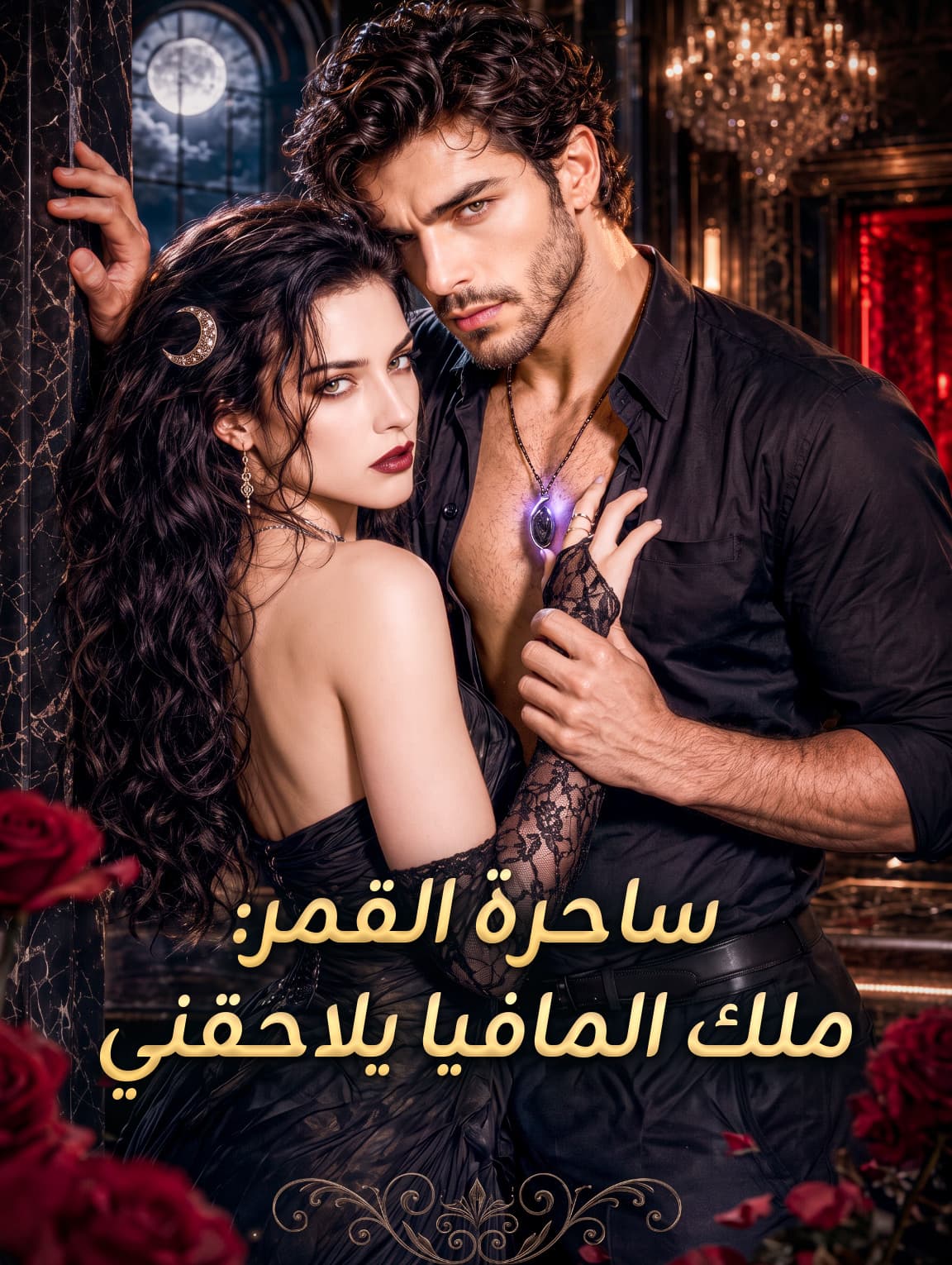 ساحرة القمر: ملك المافيا يلاحقني(بالعربية)