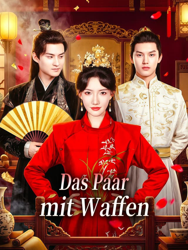 Das Paar mit Waffen