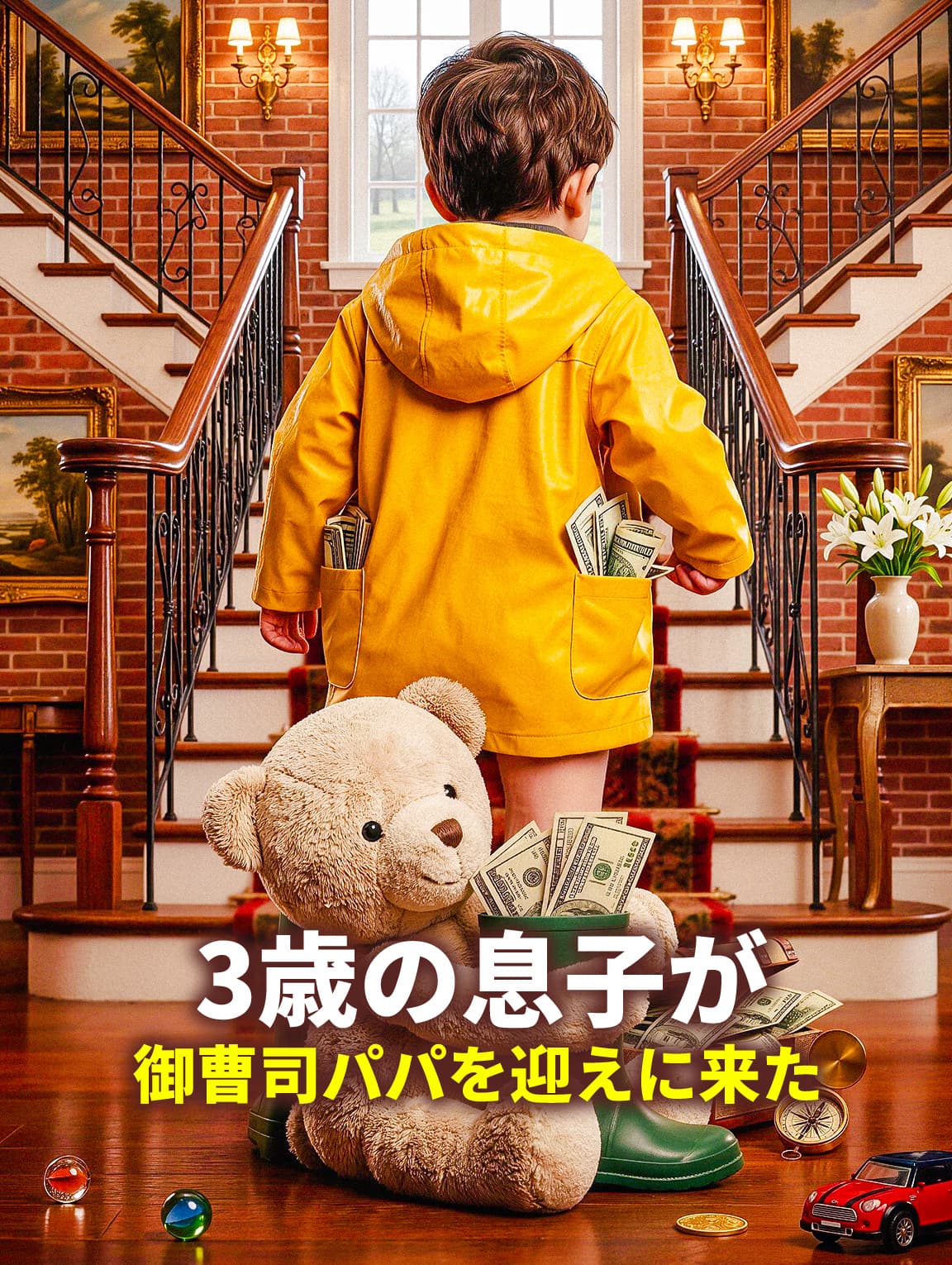 3歳の息子が御曹司パパを迎えに来た(吹き替え)