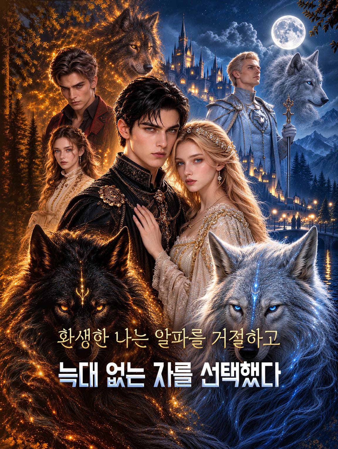 환생한 나는 알파를 거절하고 늑대 없는 자를 선택했다