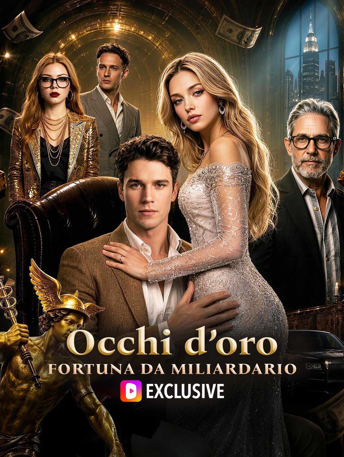 Occhi d’oro, fortuna da miliardario